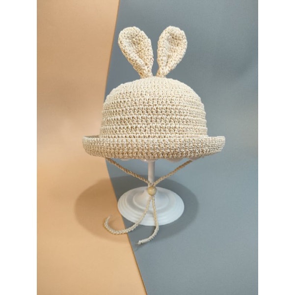 Nón Tai Thỏ Cho Bé Trai Bé Gái