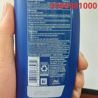 Head&shoulder Dầu Gội MỸ 400ml