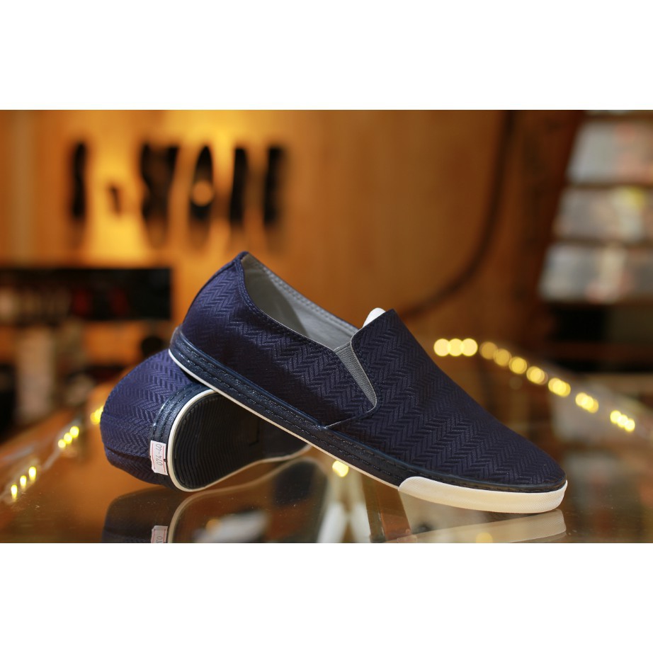 GIÀY LƯỜI VẢI CAO CẤP LEVO- GIÀY LƯỜI NAM SLIPON