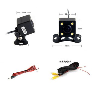 Camera Lùi 4 mắt cảnh báo cho xe