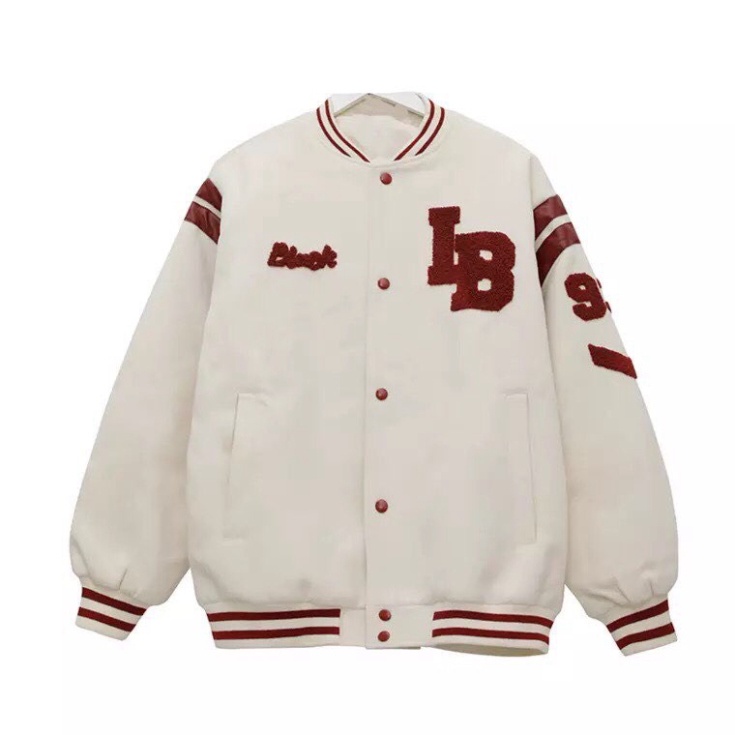 Áo Bomber LB Nam Nữ Nỉ Nhật Mặc Vô Cùng Thoải Mái Và Ấm Áp Thời Trang Hot Trend 2021 - form rộng, unisex, fr