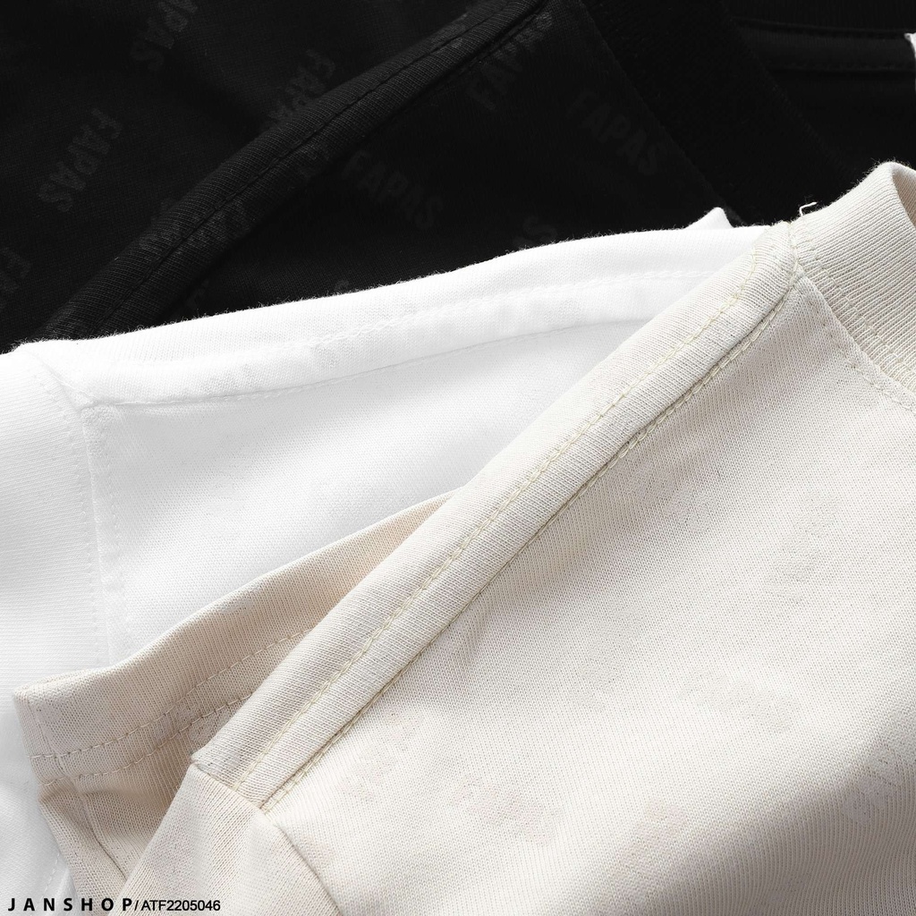 Áo Thun In Logo Chìm Với 3 Gam Màu Trắng Đen Be Dành Cho Các Bạn Nam Thích Sự Đơn Giản Nhưng Không Đơn Điệu