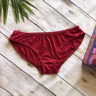 COMBO 5 QUẦN LÓT TRƠN COTTON LỤA, THUN LẠNH MỀM MẠI