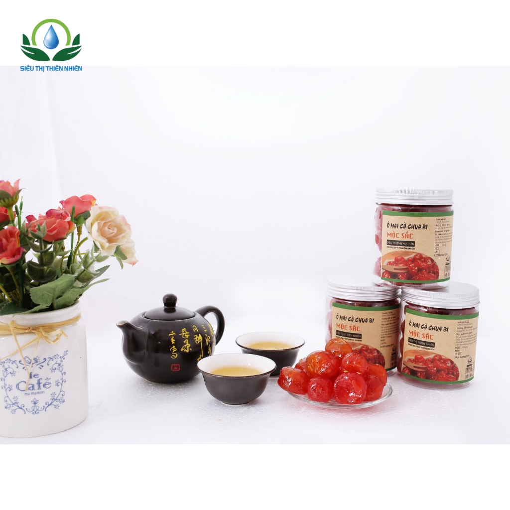 Ô Mai Cà Chua Bi SIÊU THỊ THIÊN NHIÊN Vị Ngọt Thanh, Hương Thơm Đậm Đà, Nhiều Giá Trị Dinh Dưỡng Lọ 200g