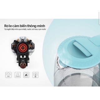 ẤM ĐUN SIÊU TỐC SUNHOUSE SHD1215 1,8lit (hkm Ensure_hộp xanh dương đậm)