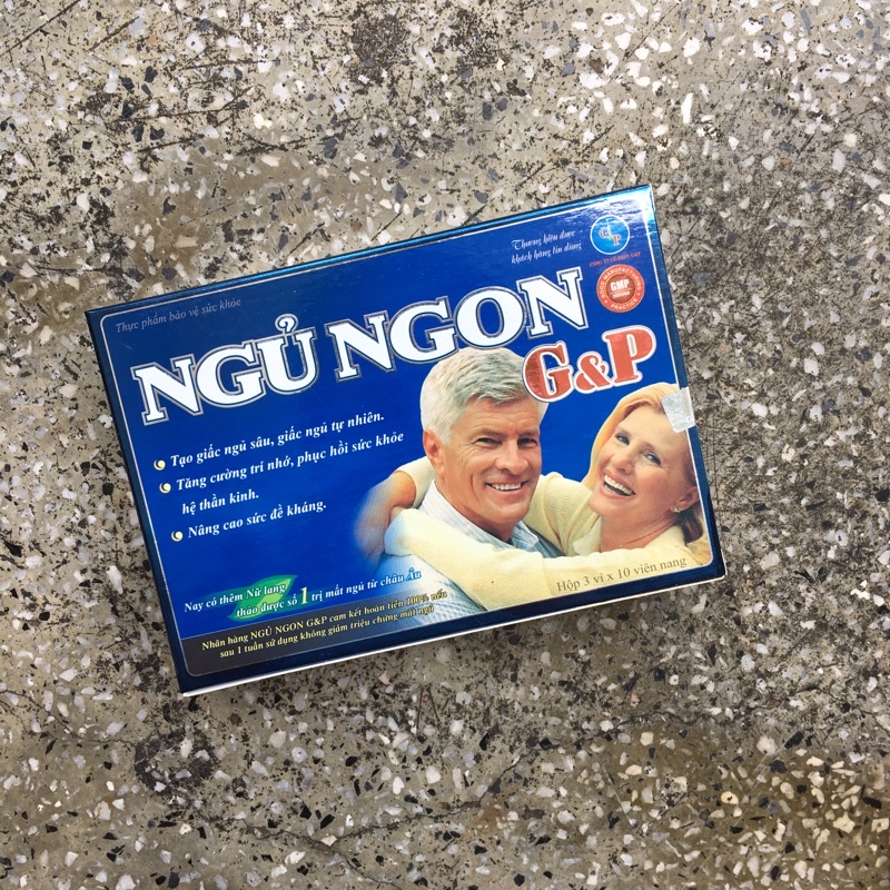 Ngủ Ngon G&P - Giúp dưỡng tâm an thần, tạo giấc ngủ sâu -Ngủ Ngon GP