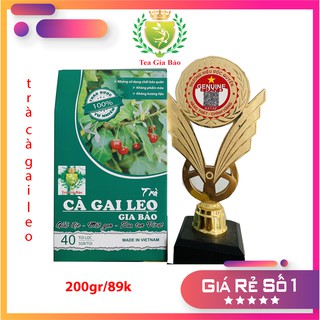 Trà cà gai leo gia bảo 200gr - cà gai leo thiên nhiên 100%