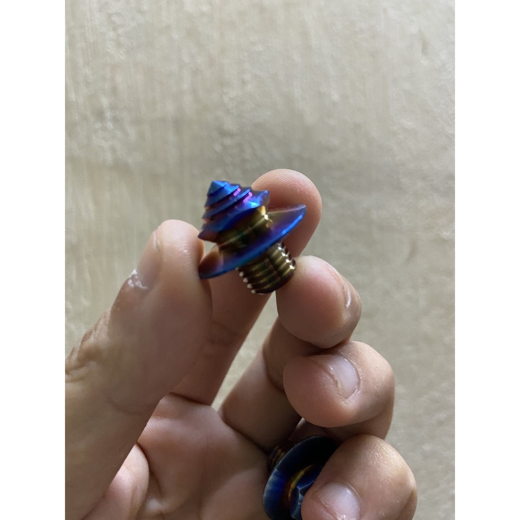 Ốc bịt chân gương titan 7 màu