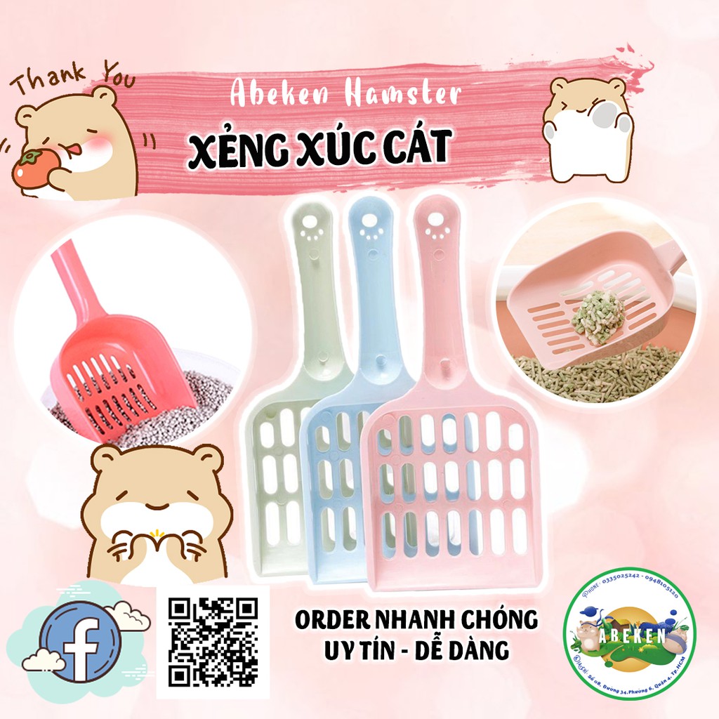 Xẻng xúc cát buddy / sand / nén đậu nành