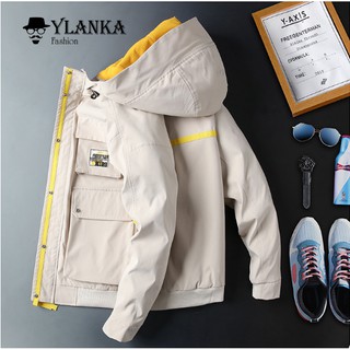 [HÀNG MỚI] Áo Khoác Nam Thời Trang Mới Nhất 2020 - Áo Khoác Nam Có Mũ Dày Ấm Cực Đẹp