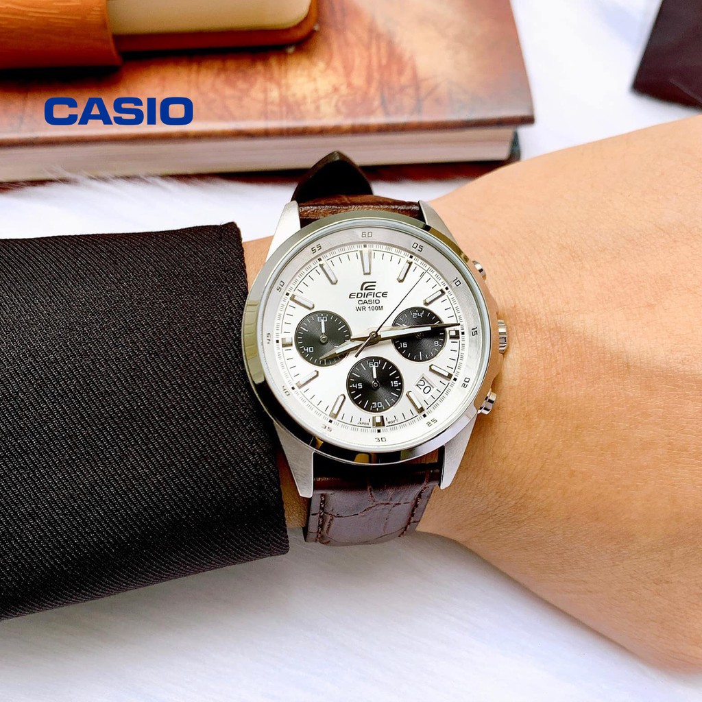 Đồng hồ nam CASIO Edifice EFR-527L-7AVUDF chính hãng - Bảo hành 1 năm, Thay pin miễn phí