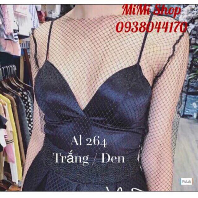 Áo Bra lụa 2 dây mảnh