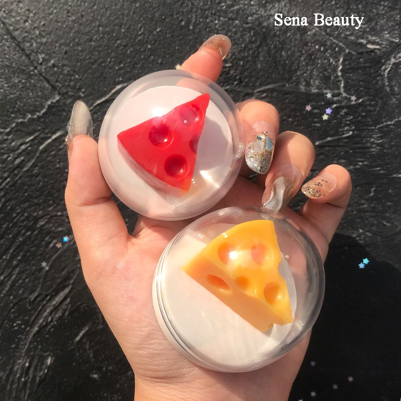 Son dưỡng phô mai Sheloves mềm môi có màu fullbox tặng kèm cọ Senabeauty