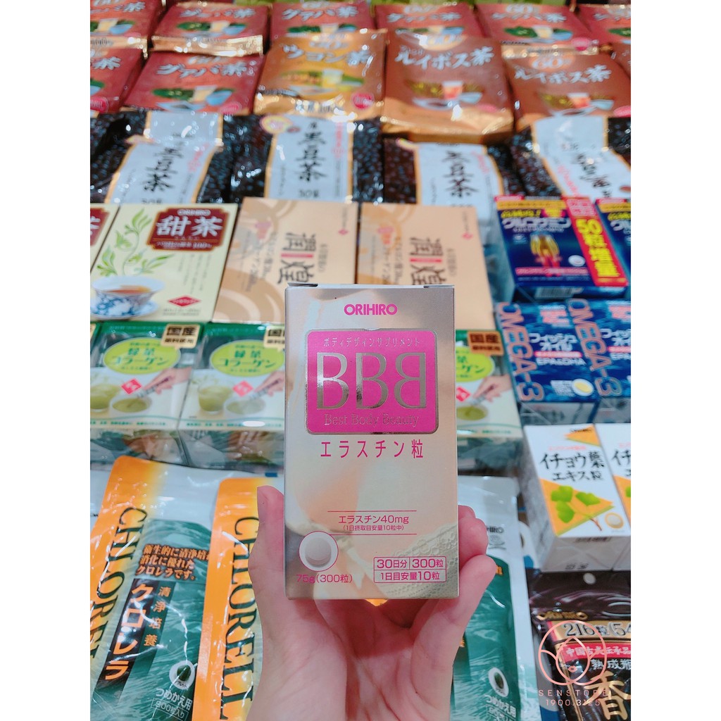 (HÀNG CHÍNH HÃNG) VIÊN UỐNG NỞ NGỰC BBB BEST BODY BEAUTY ORIHIRO 300V