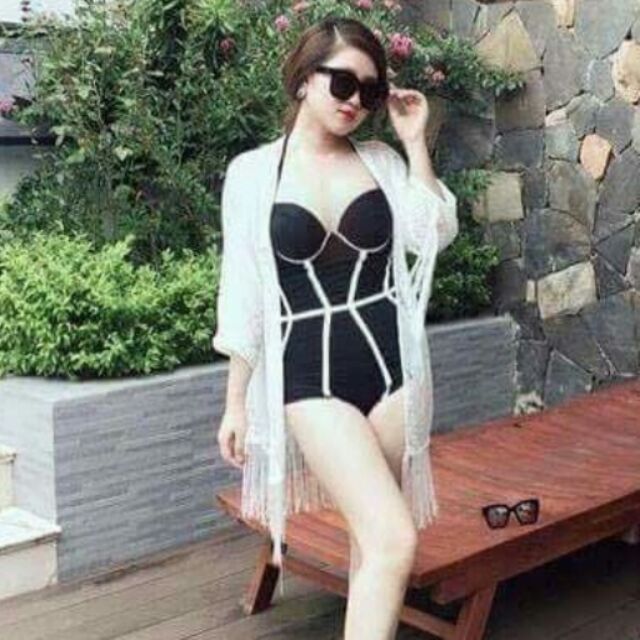 Bikini một mảnh bodysuit( kèm hình thật khách mặc) | BigBuy360 - bigbuy360.vn