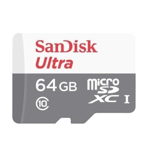 [Mã ELFLASH5 giảm 20K đơn 50K] Thẻ nhớ MicroSDXC SanDisk Ultra 533X 64GB 80MB/s (Trắng bạc)