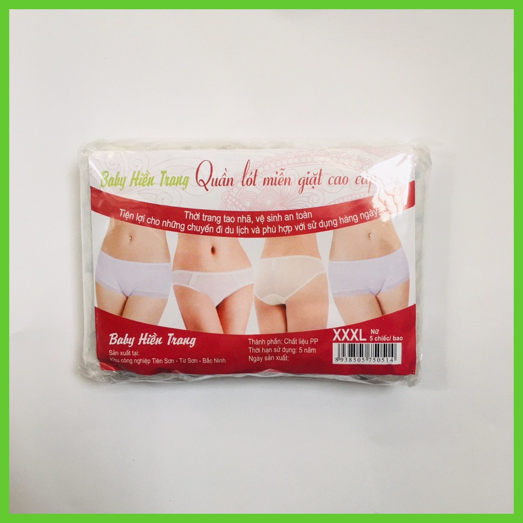 Set 05 quần lót giấy dùng 1 lần cho mẹ bầu và sau sinh - M2
