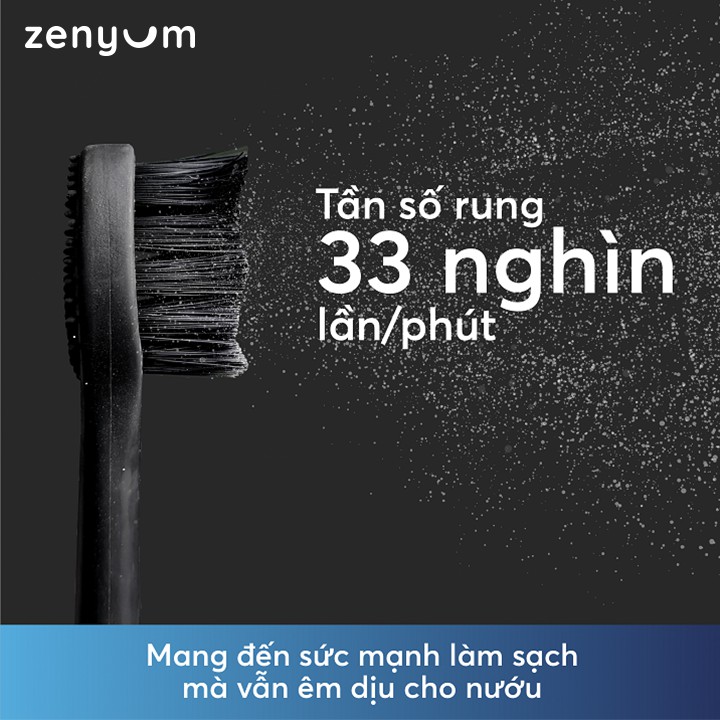 Combo 3 Đầu Bàn Chải Điện Zenyum Sonic Thay Thế - Màu Hồng San Hô