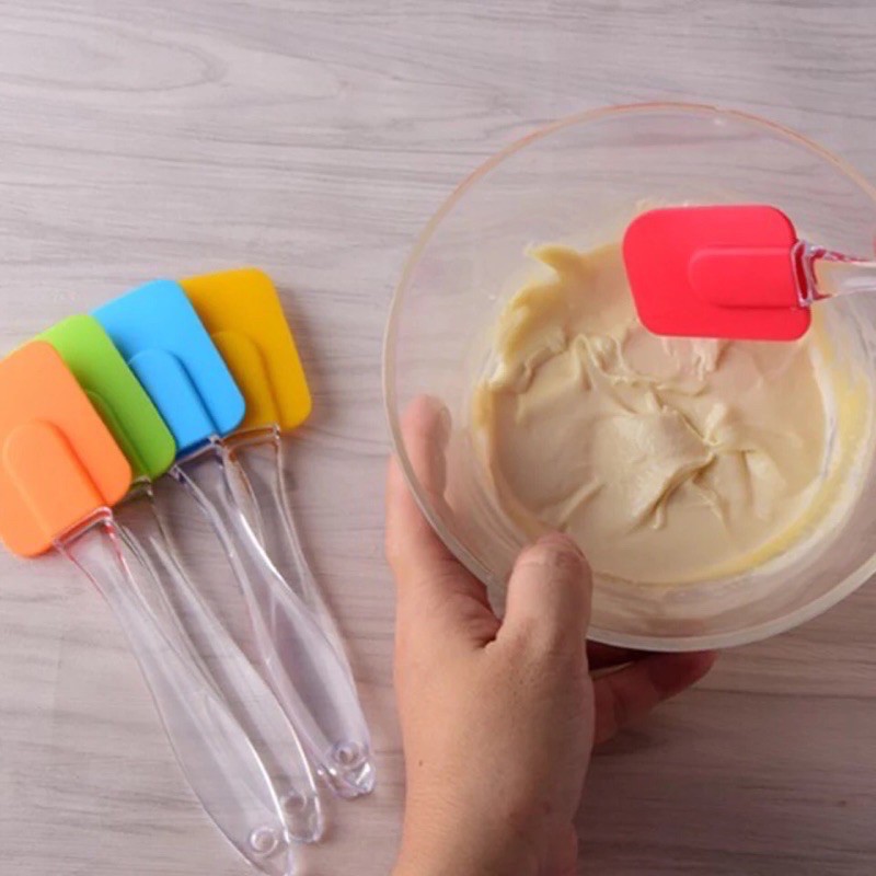 Spatula cán nhựa / Phới dẹt 2