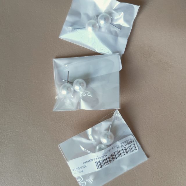 Khuyên tai giả ngọc trai 5k