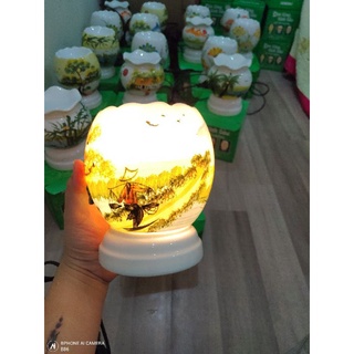 Đèn xông tinh dầu Bát Tràng.