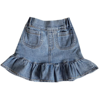 Cô Gái Váy denim mùa hè mới