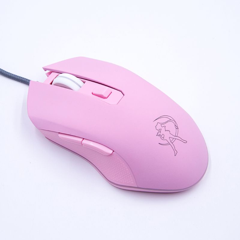 Chuột Quang Chơi Game 7 Màu Đèn LED 3200 DPI Và 6 Nút Bấm Chuyên Nghiệp