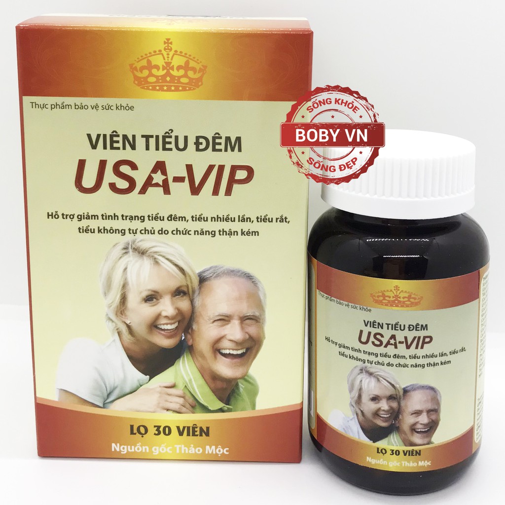 Viên Tiểu Đêm USA-VIP - Bổ thận, giảm tiểu đêm