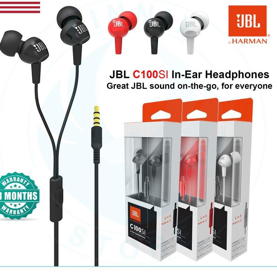 Tai Nghe Nhét Tai Có Dây 5.5 > Jbl C100Si