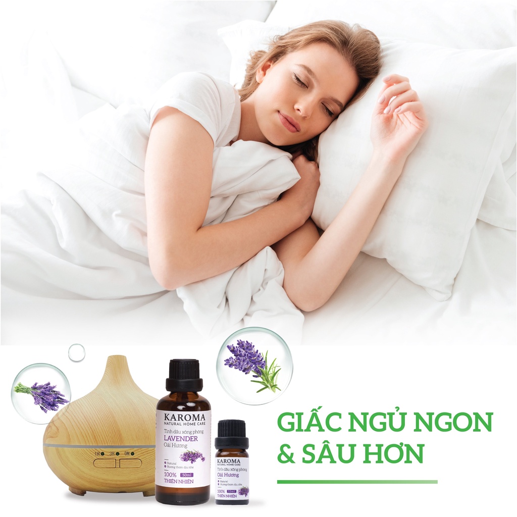 Tinh Dầu Oải Hương Lavender KAROMA, Xuất Xứ Thiên Nhiên Không Pha Tạp Chất, Có Giấy Kiểm Định COA