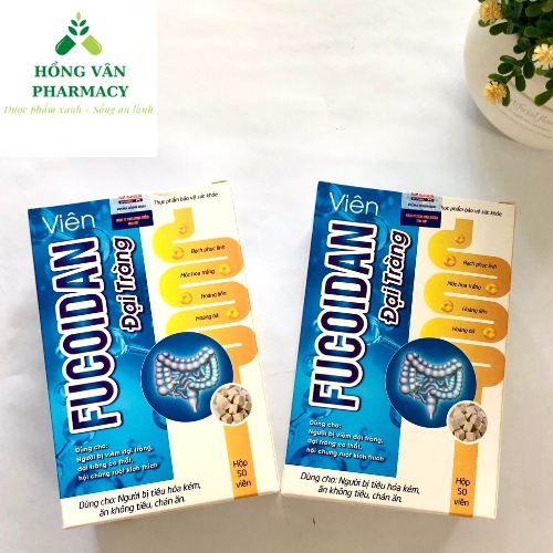 Viên đại tràng FUCOIDAN, giúp giảm co thắt đại tràng, giảm hội chứng ruột kích thích