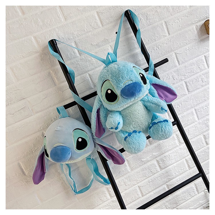 Balo gấu bông hình thú Stitch dễ thương cho bạn nữ dạo phố - Balo Gấu Bông