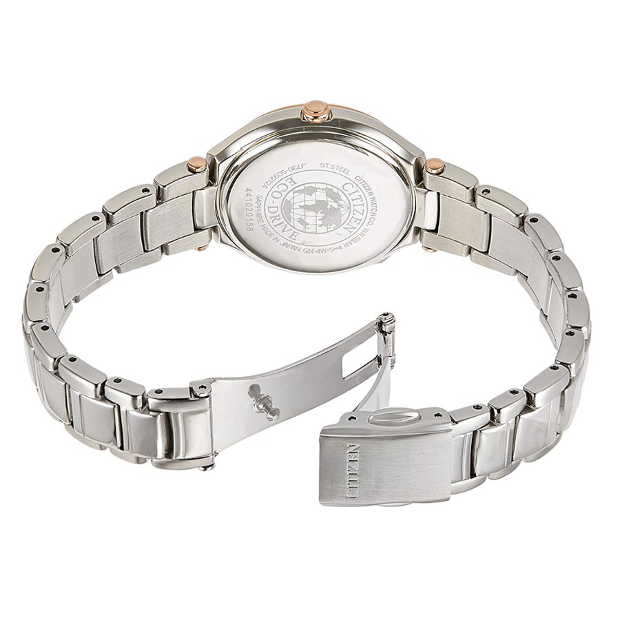 Đồng Hồ Nữ Citizen Dây Thép Không Gỉ FE2047-51W - Mặt Nâu (Sapphire)