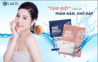 [ SẢN PHẨM HOT] Combo 6 Mặt Nạ Tươi Laco NANO BIOCELL