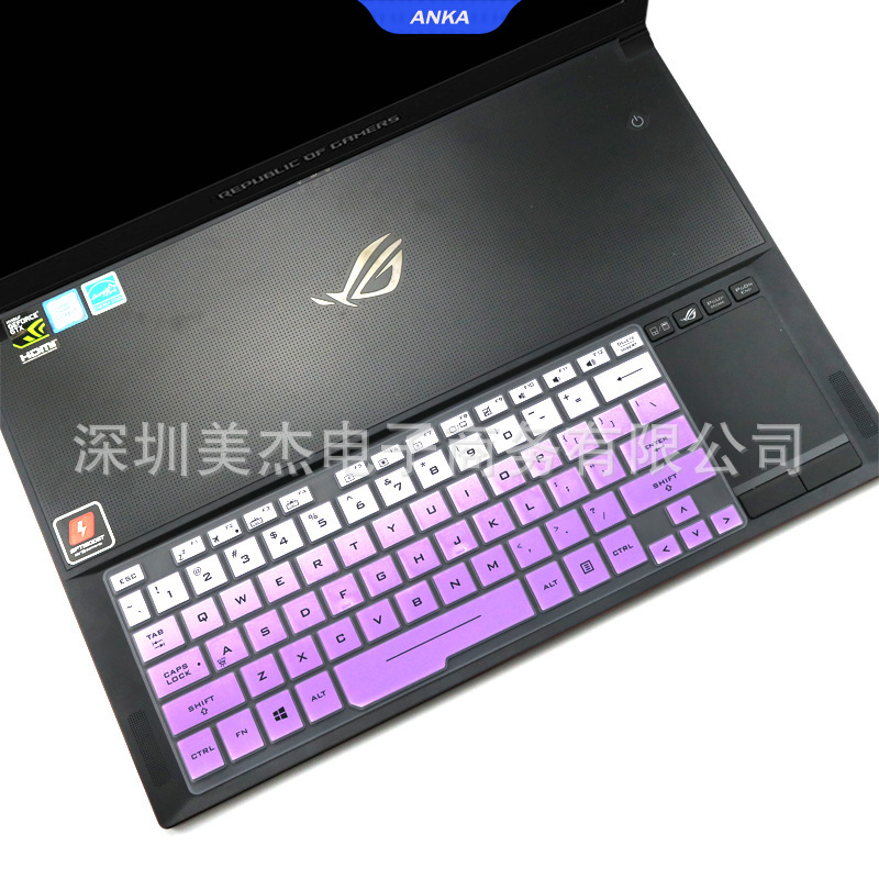 Miếng Dán Bảo Vệ Bàn Phím Máy Tính Asus Rog Zephyrus Gx501 Gx531 Gx701 15 Inch