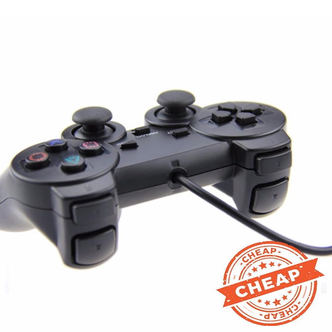 Tay Cầm Chơi Game Có Dây Chế Độ Rung Dành Cho Ps2