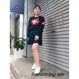 (Free Ship ) Áo Len Big size Thu Đông (size XL,2XL,3XL,4XL)