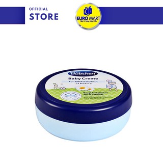 Kem chống hăm Bubchen cho da nhạy cảm hộp tròn 150ml - Duy trì độ ẩm cần thiết cho da bé