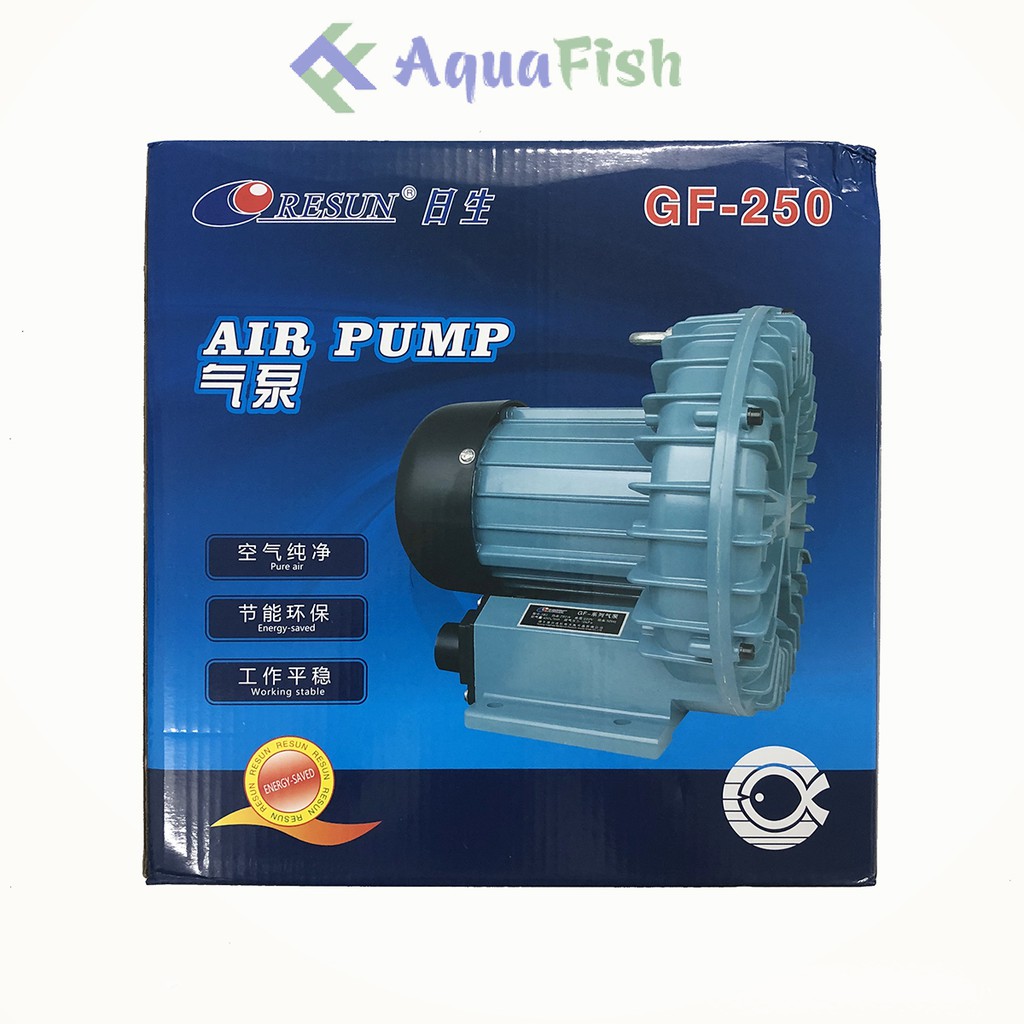 Máy sủi khí oxy Resun GF250 (máy sủi cánh quạt chuyên dụng cho bể hải sản)