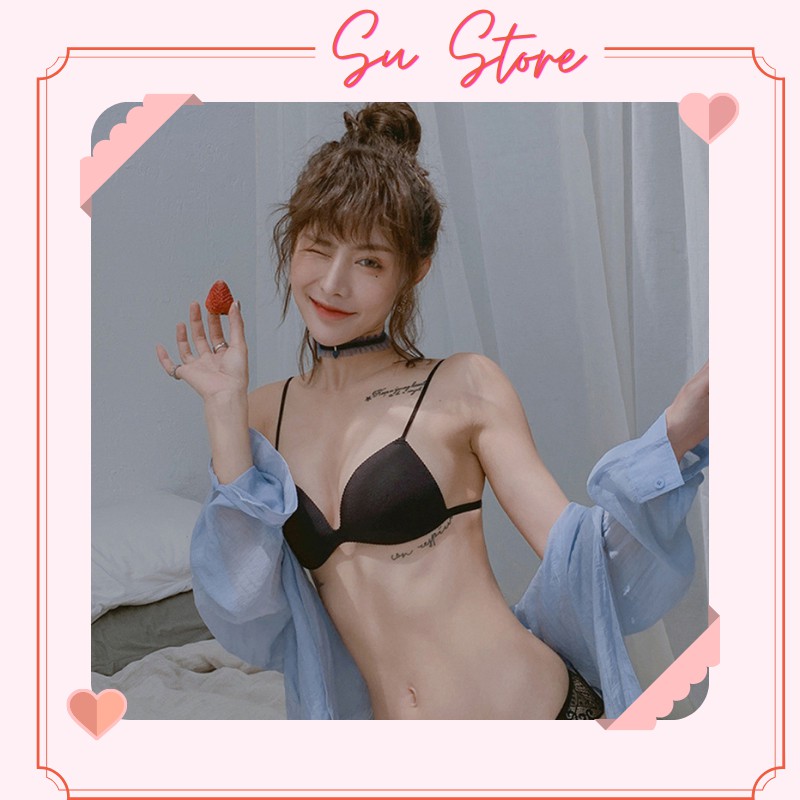 Áo Lót Nữ Su Nâng Ngực 2 Dây Cài Sau, Áo Ngực Đẹp Cao Cấp - 818