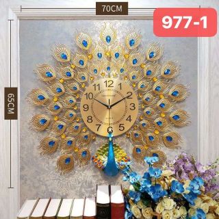 Đồng hồ khổng tước .hay còn gọi là chim công món qua mừng tân gia