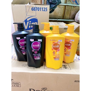 Dầu gội Sunsilk Óng Mượt Rạng Ngời & Mềm Mượt Diệu Kỳ 650g