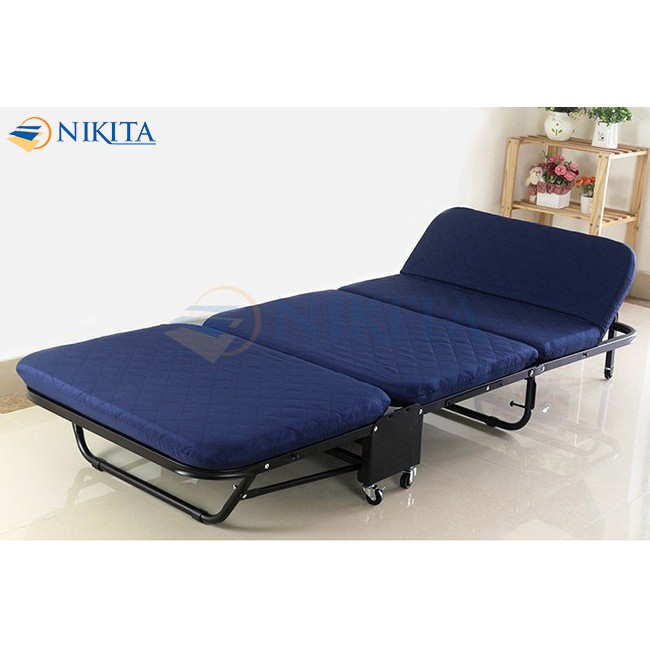 Giường gấp ba khúc Nikita kích thước 65,75,90 và 110cm ngồi tựa như sofa,BH 12 tháng, giảm 20k phí vận chuyển | BigBuy360 - bigbuy360.vn