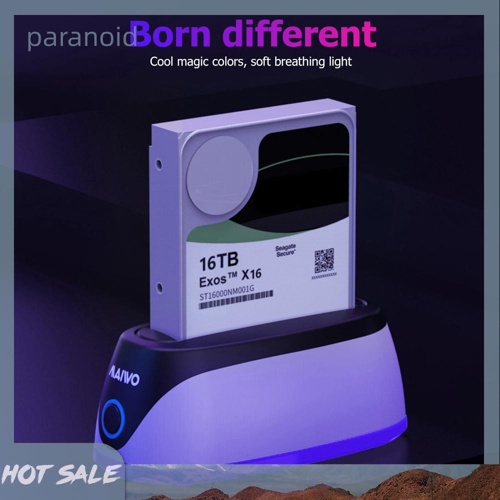 Ổ Cứng Ngoài Paranoid MAIWO K306A USB 3.0 HDD SSD Station 2.5 / 3.5 inch | BigBuy360 - bigbuy360.vn