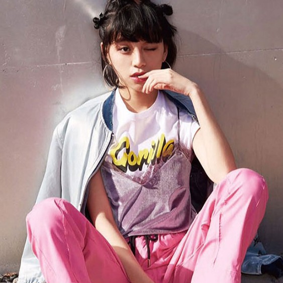 Bông tai nữ khoen tròn to kiểu gân viền sang trọng - namimi house