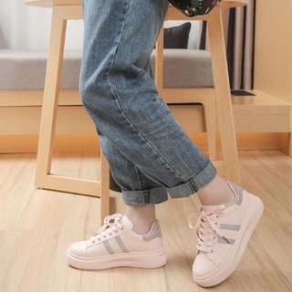 Giày sneaker nữ 2 sọc phản quang mới