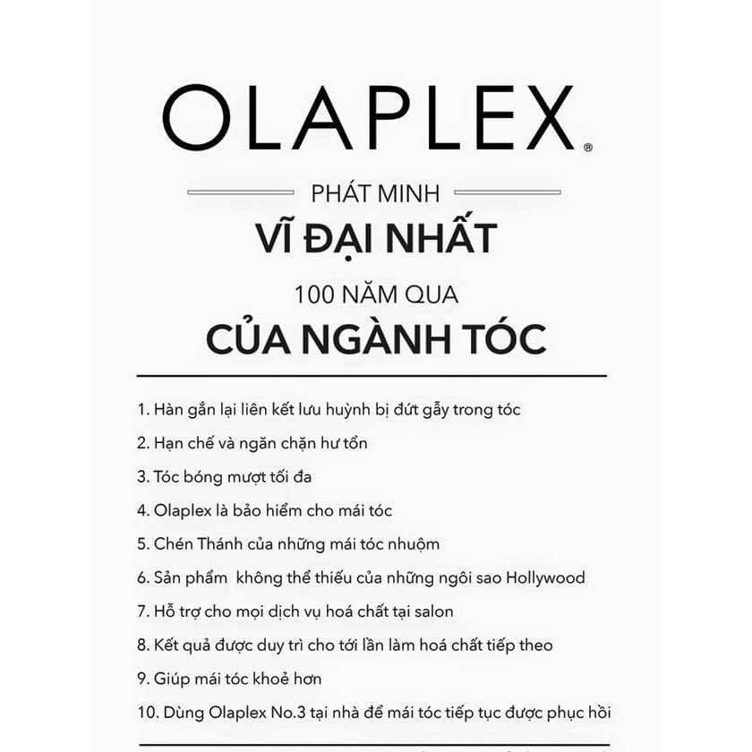 DƯỠNG TÓC THẦN THÁNH OLAPLEX no3