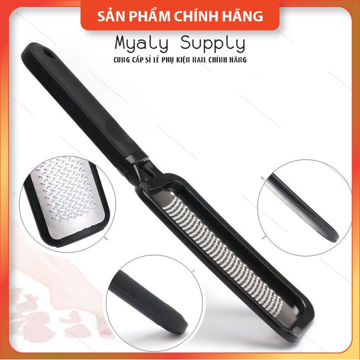 Chà Gót Chân Inox Bằng Tay Cán Nhựa SP000206