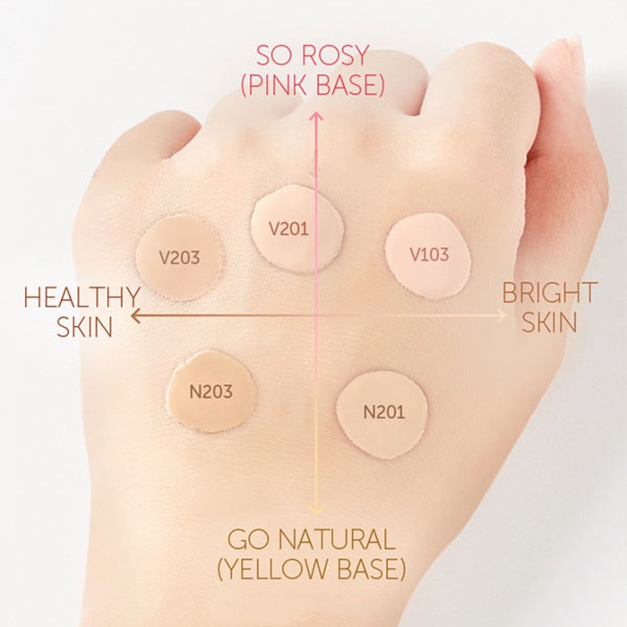 [Qùa Tặng] Bộ Kit Kem Nền TheFaceShop Ink Lasting Trial Kit & Mút Trang Điểm | BigBuy360 - bigbuy360.vn