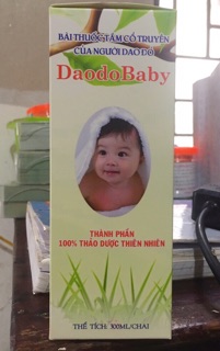 Nước tắm Dân tộc Dao đỏ cho bé chai 330ml